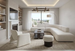 Amplio apartamento de 4 dormitorios en Nagüeles con amplias terrazas