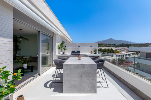 Ático encantador con terraza y vistas a La Concha